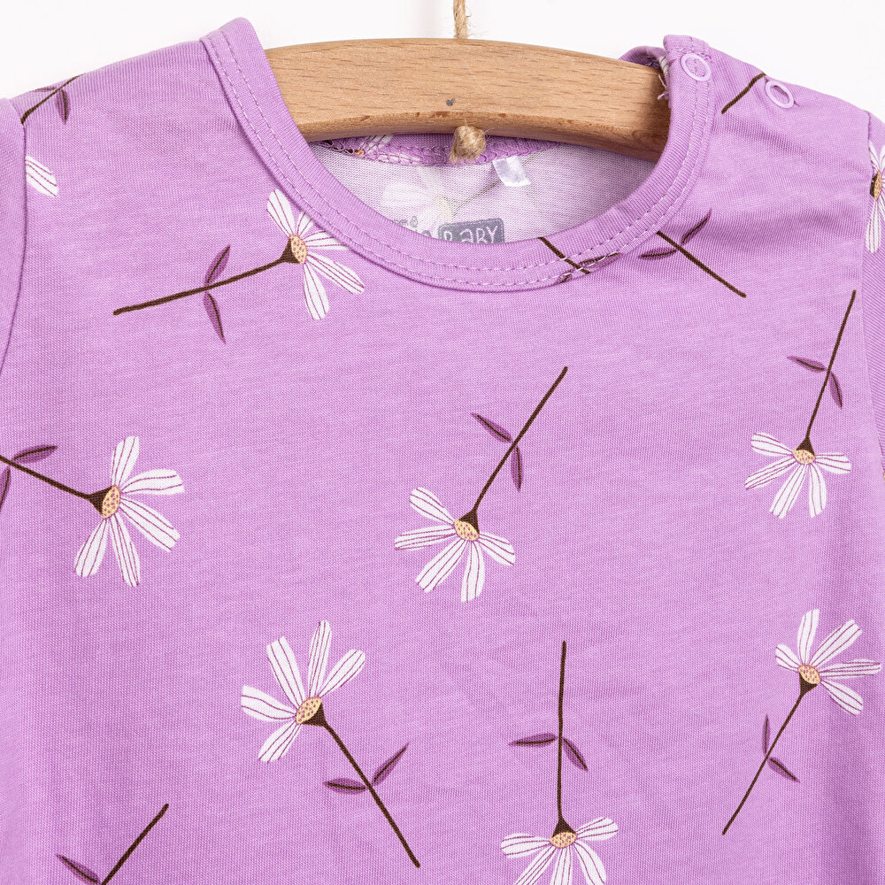 Yenidoğan Kız Kısa Tulum Kız Bebek