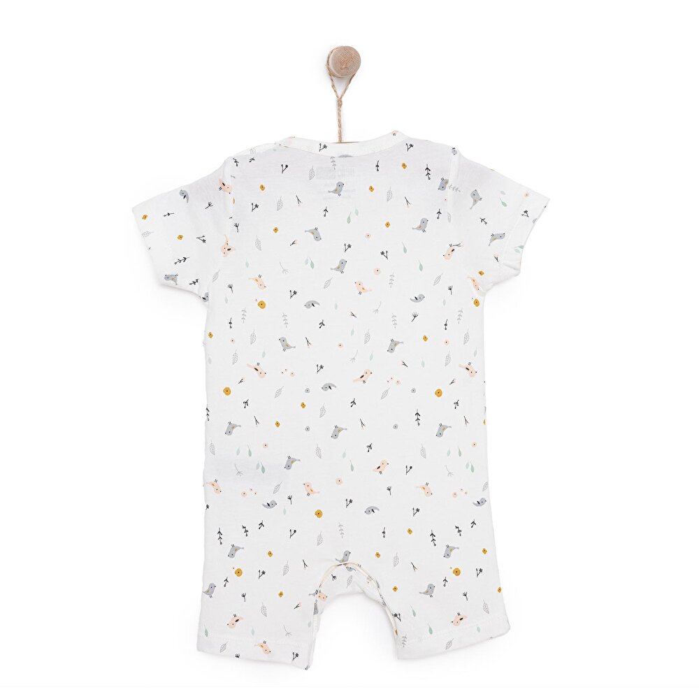 Yenidoğan Kız Kısa Tulum Kız Bebek