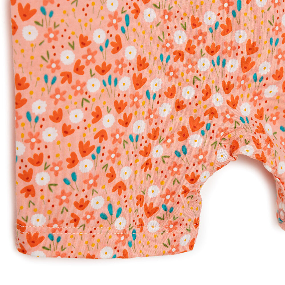 Yenidoğan Kız Kısa Tulum Kız Bebek