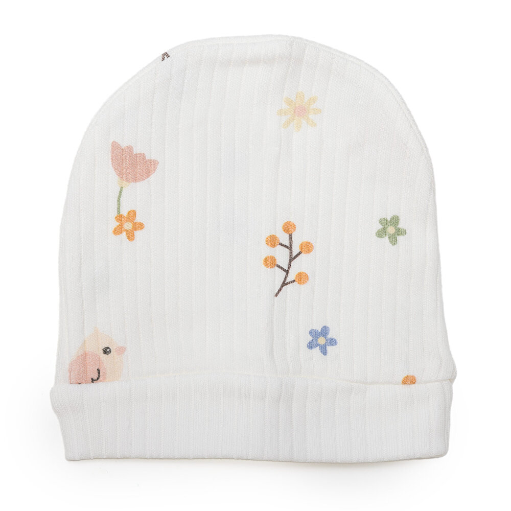 Yenidoğan Kız Kuş Desenli Prematüre Set Kız Bebek