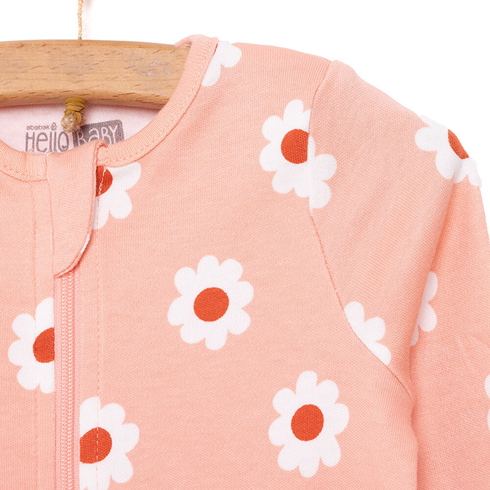 Yenidoğan Kız  Patikli Tulum Kız Bebek