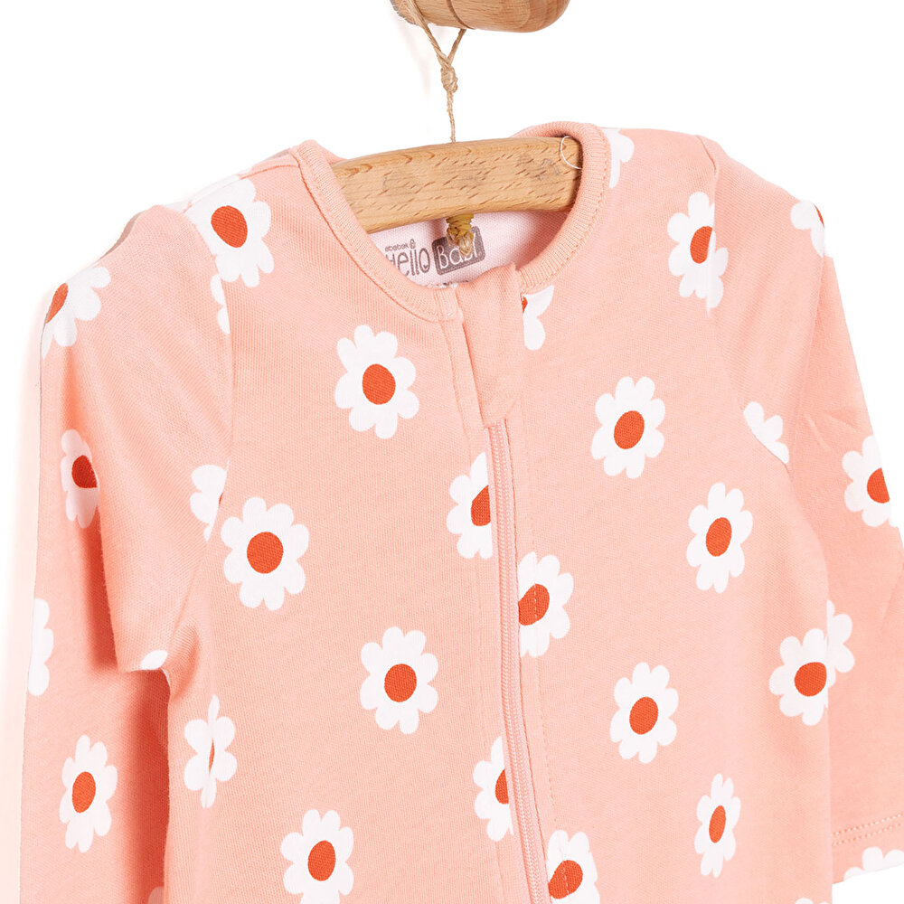 Yenidoğan Kız  Patikli Tulum Kız Bebek