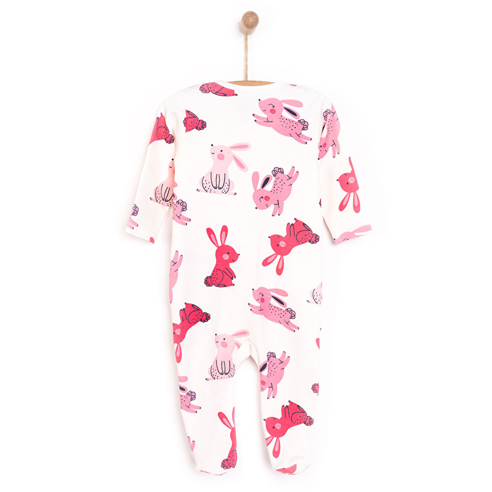 Yenidoğan Kız  Patikli Tulum Kız Bebek