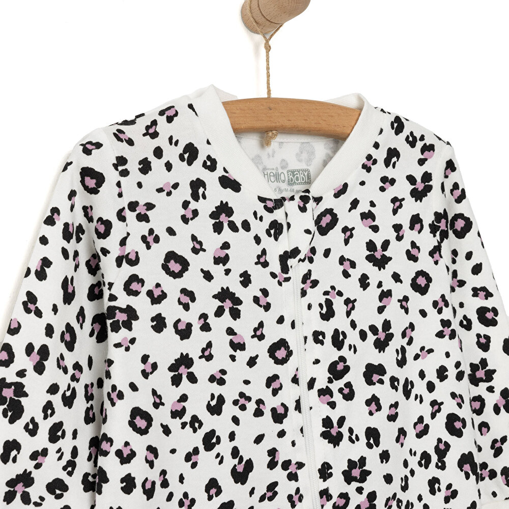 Yenidoğan Kız Patiksiz Tulum Kız Bebek