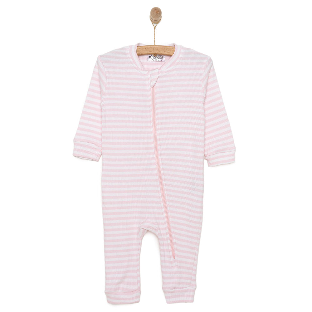 Yenidoğan Kız Patiksiz Tulum Kız Bebek