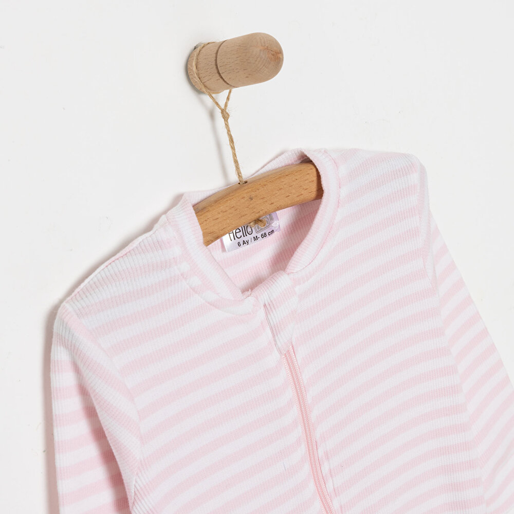 Yenidoğan Kız Patiksiz Tulum Kız Bebek