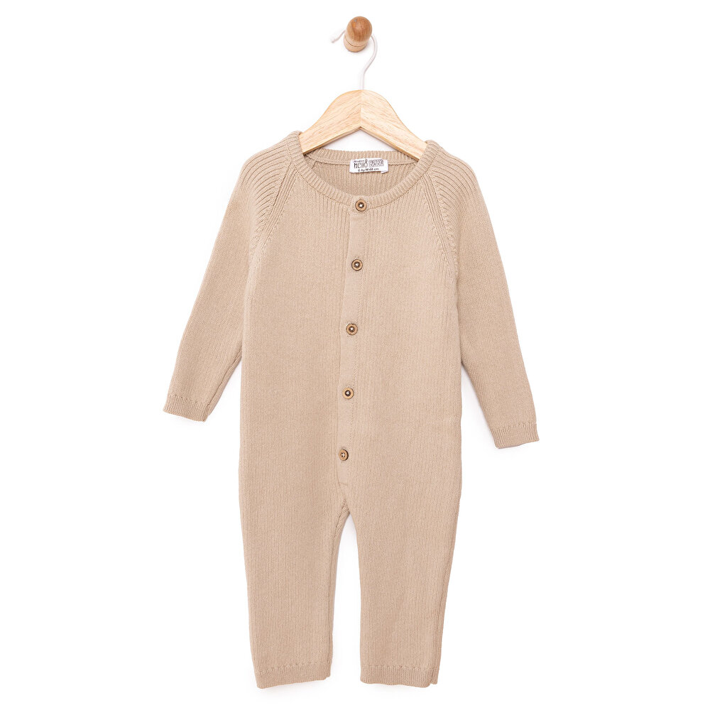 Yenidoğan Kız Triko Patiksiz Tulum Unisex