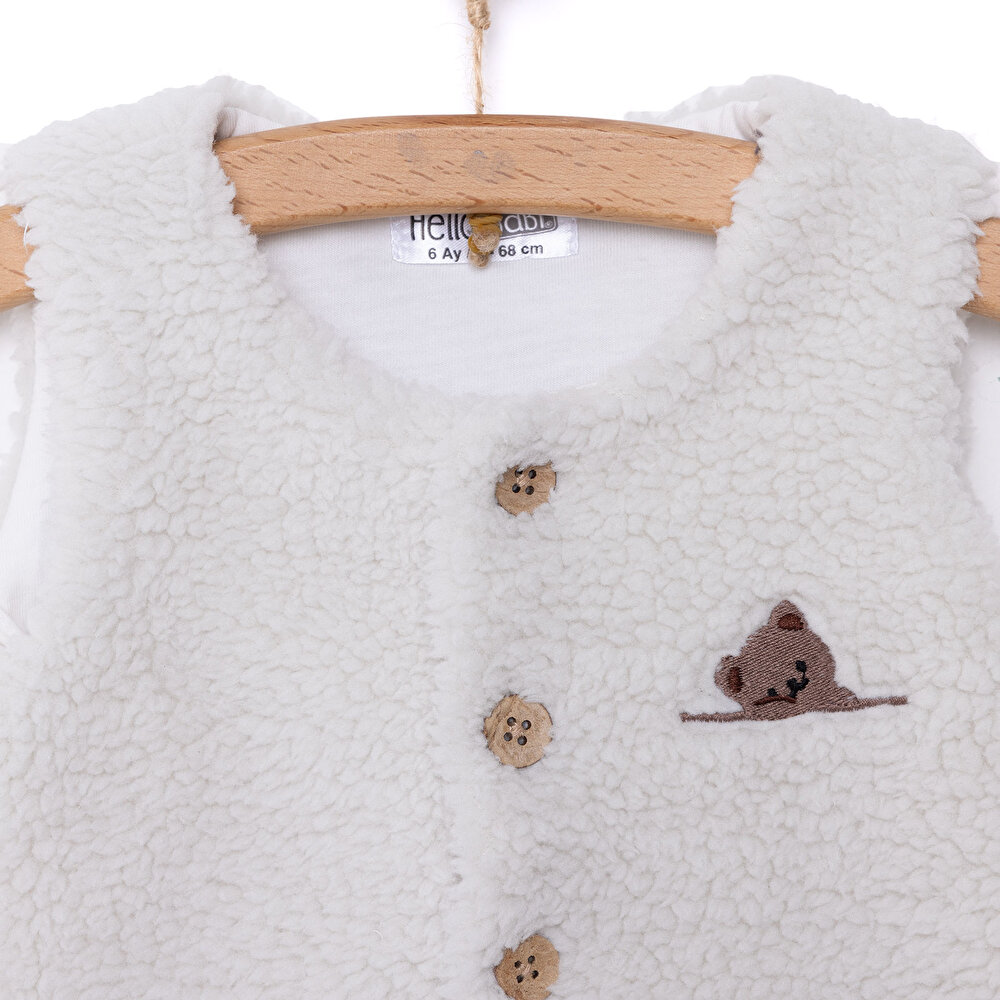 Yenidoğan Kız Welsoft Yelek Kız Bebek