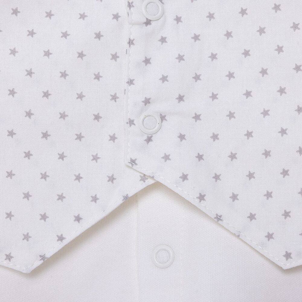 Erkek Bebek Yenidoğan Mevlüt Kıyafeti Gabardin Kapüşonlu Uzun Kol Patikli Paça