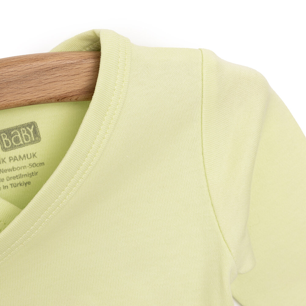 Yenidoğan Organik Zıbın-Şapka-Patikli Alt Unisex