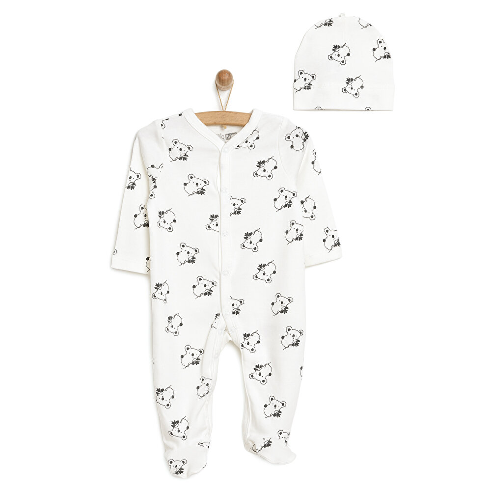 Yenidoğan Patikli Tulum Şapka Unisex
