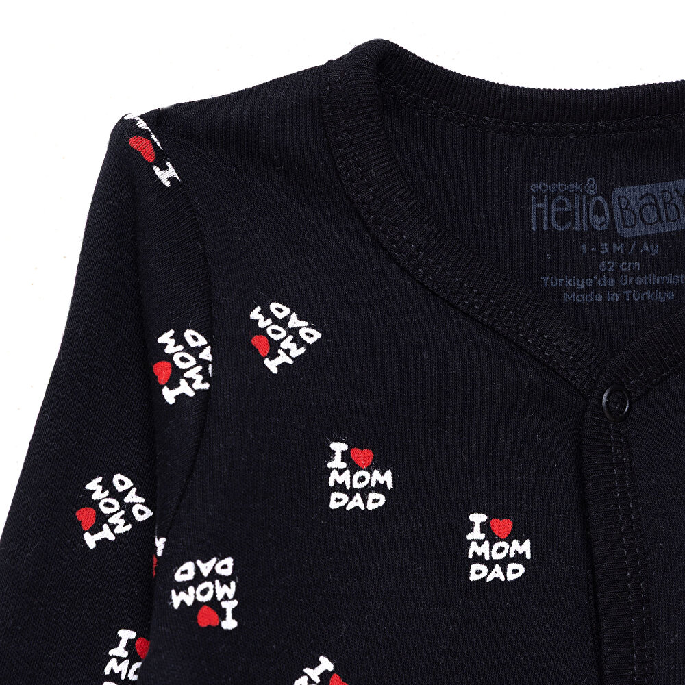 Unisex Patikli Tulum İnterlok Bisiklet Yaka Uzun Kol Patikli Paça