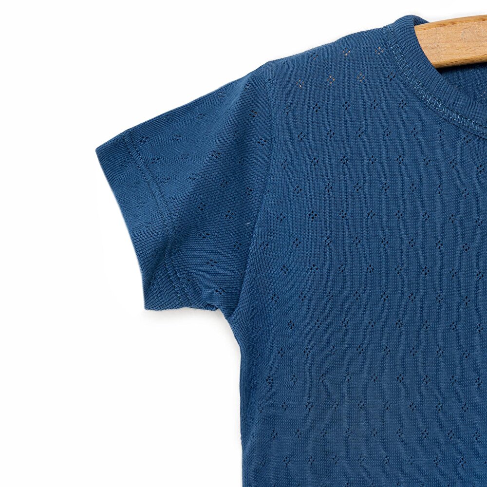 Yenidoğan Ship Boy Kısa Tulum Erkek Bebek