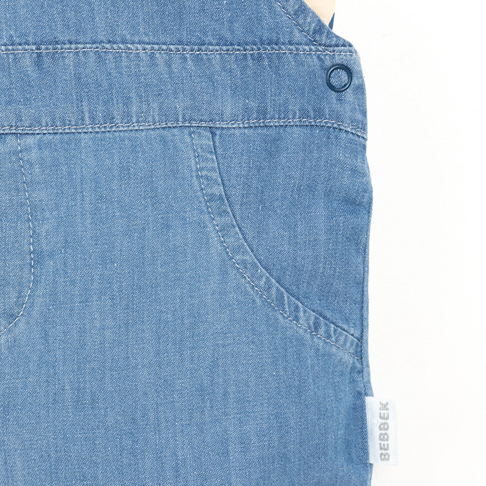 Yenidoğan Şort Salopet-Tshirt Erkek Bebek