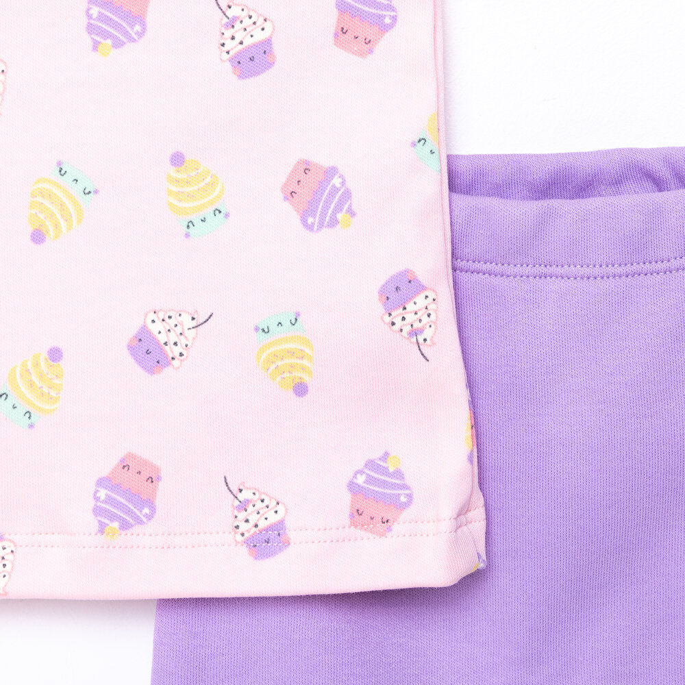 Yenidoğan Tshirt-Patiksiz Alt 2li Takım Kız Bebek