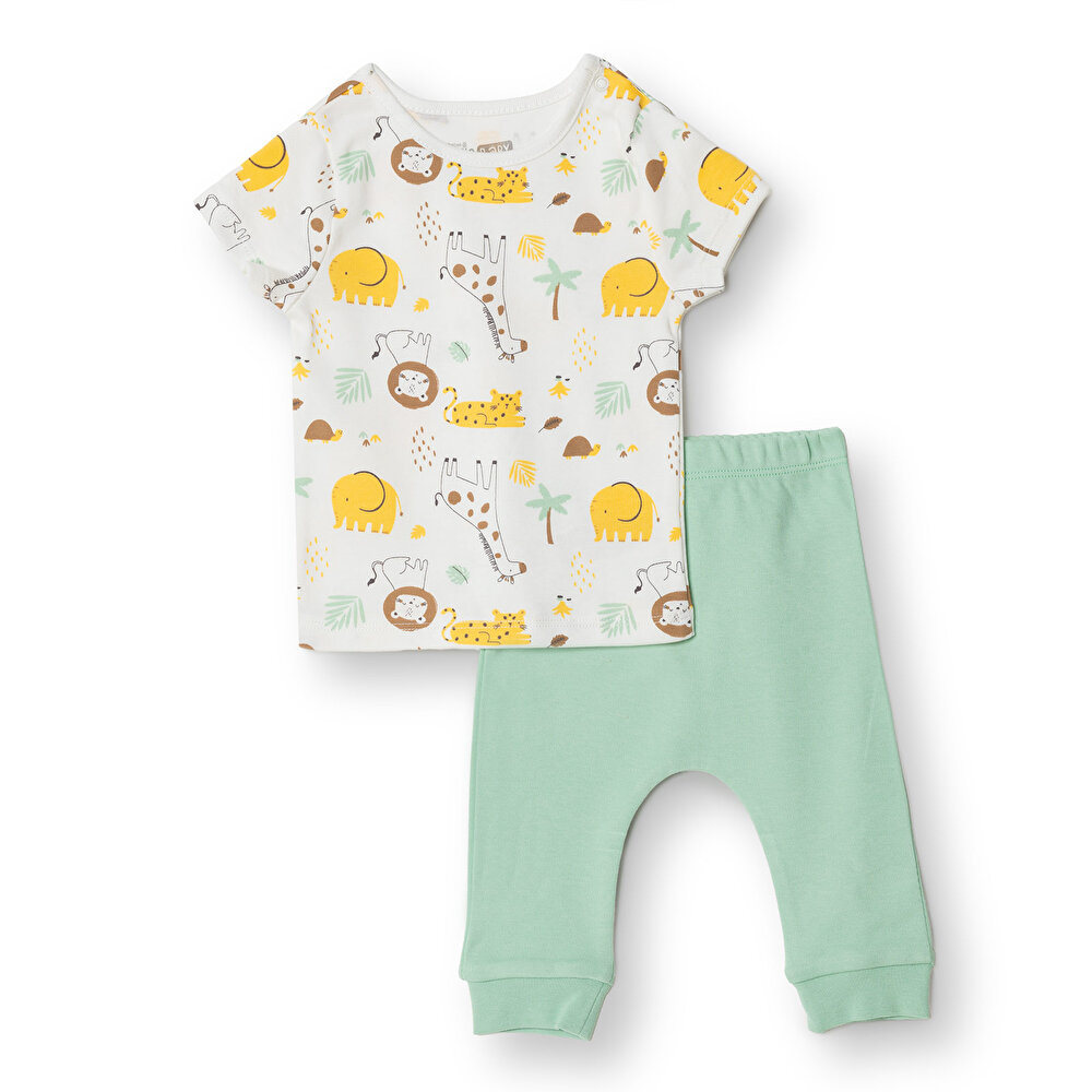 Yenidoğan Tshirt-Patiksiz Alt