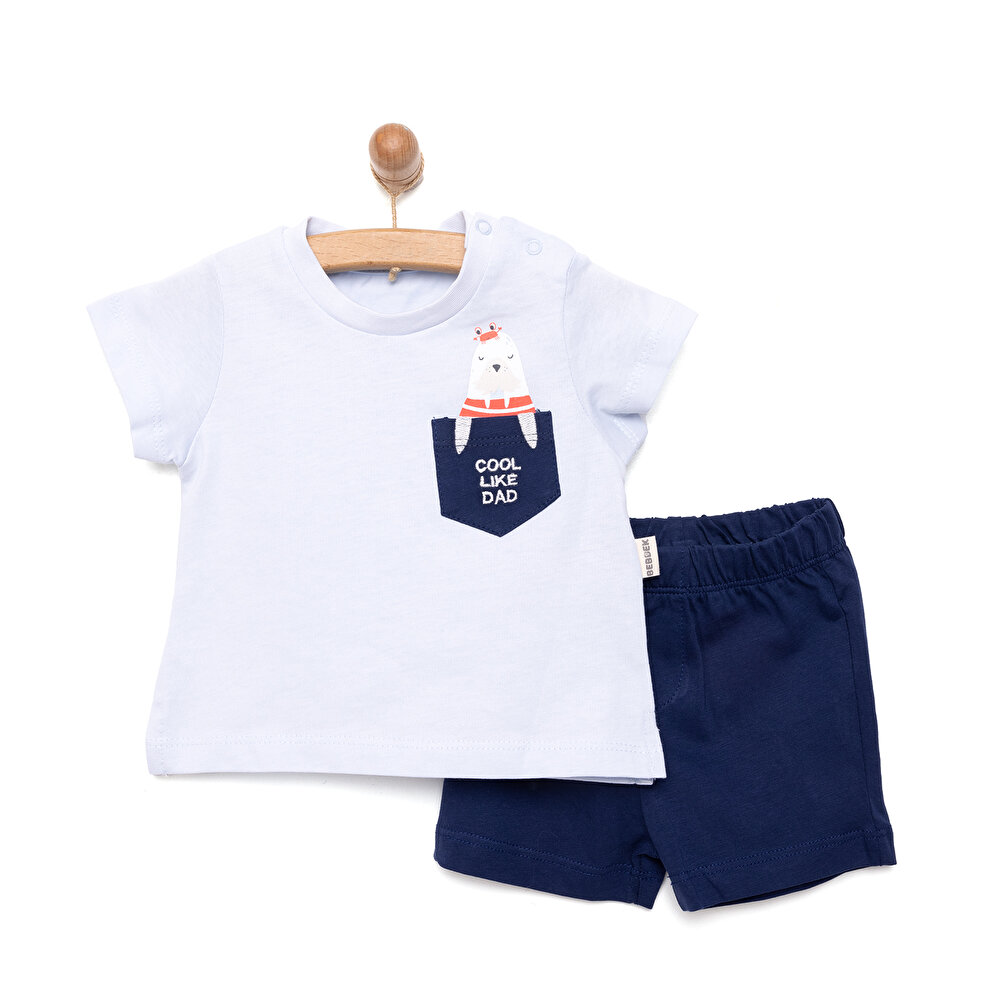 Yenidoğan Tshirt-Şort Erkek Bebek