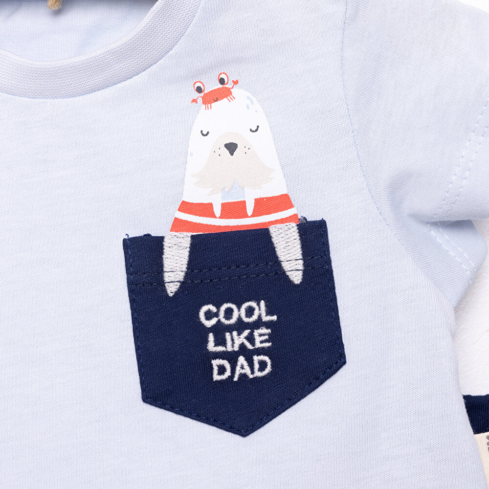 Yenidoğan Tshirt-Şort Erkek Bebek