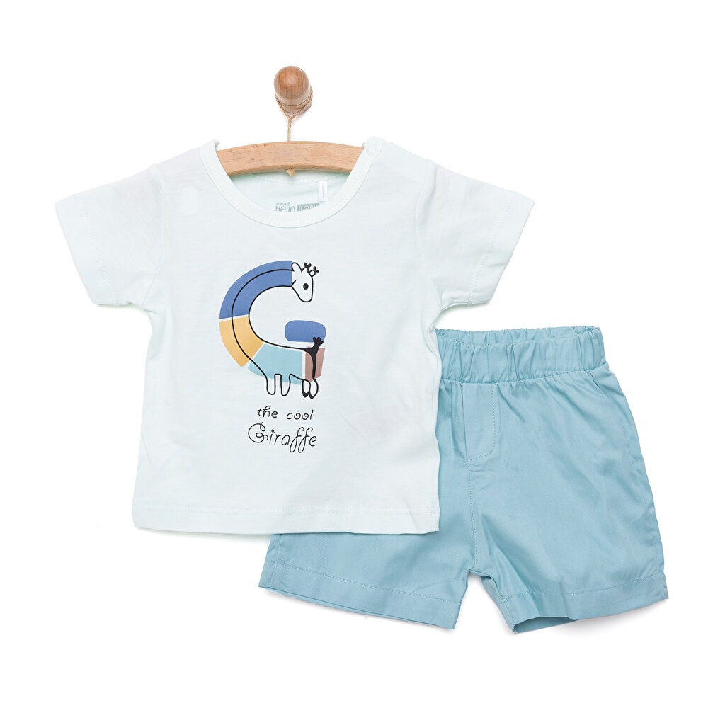 Yenidoğan Tshirt-Şort Erkek Bebek