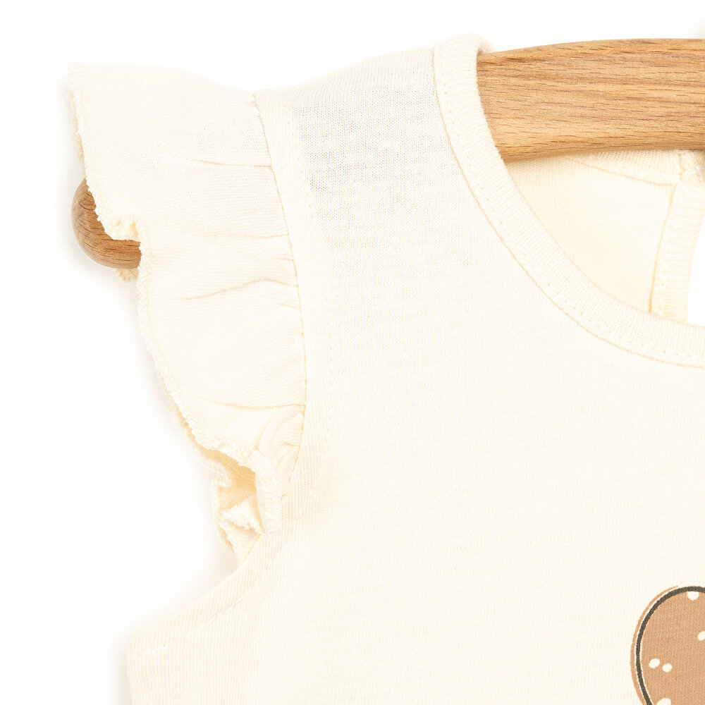 Yenidoğan Tshirt-Şort Kız Bebek