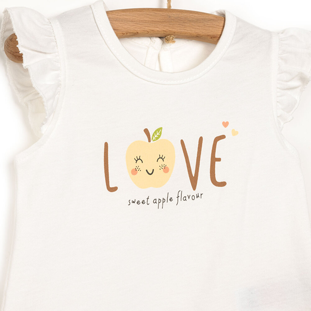 Yenidoğan Tshirt-Şort Kız Bebek