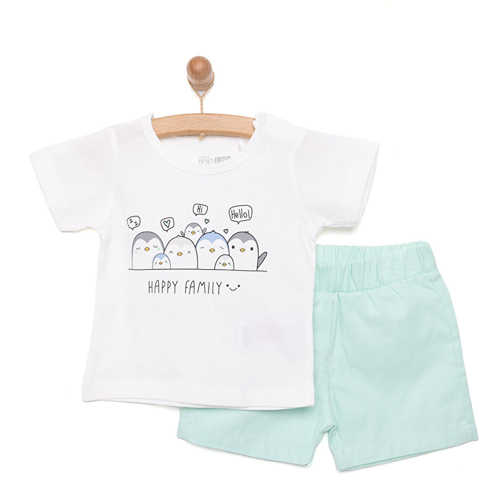 Yenidoğan Tshirt-Şort Kız Bebek