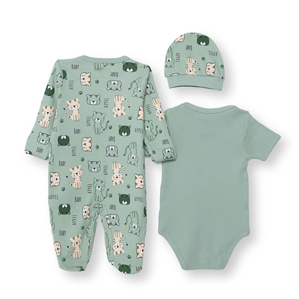 Yenidoğan Tulum-Body-Şapka