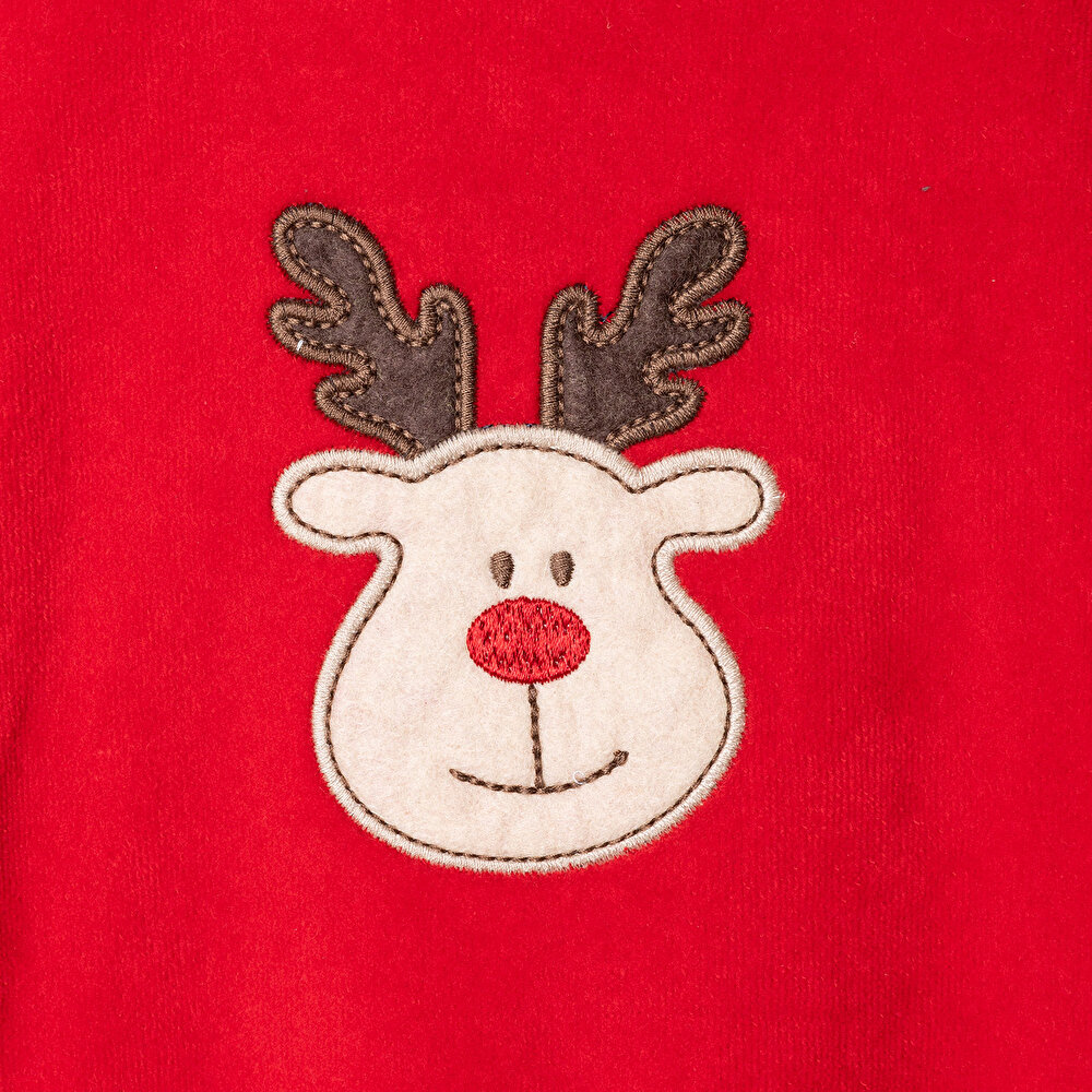 Yenidoğan Kadife Patikli Tulum