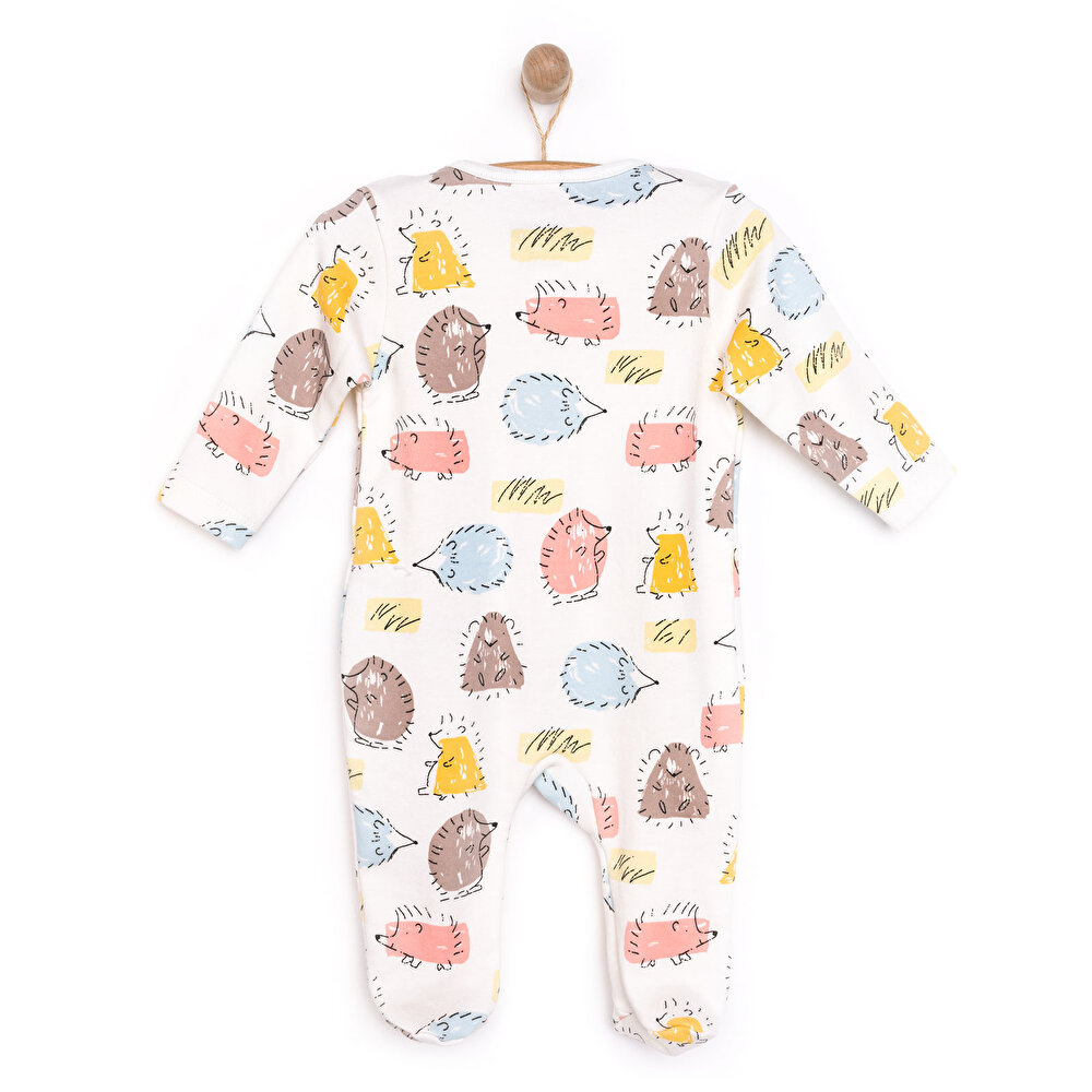 Yenidoğan Unisex Patikli Tulum Unisex