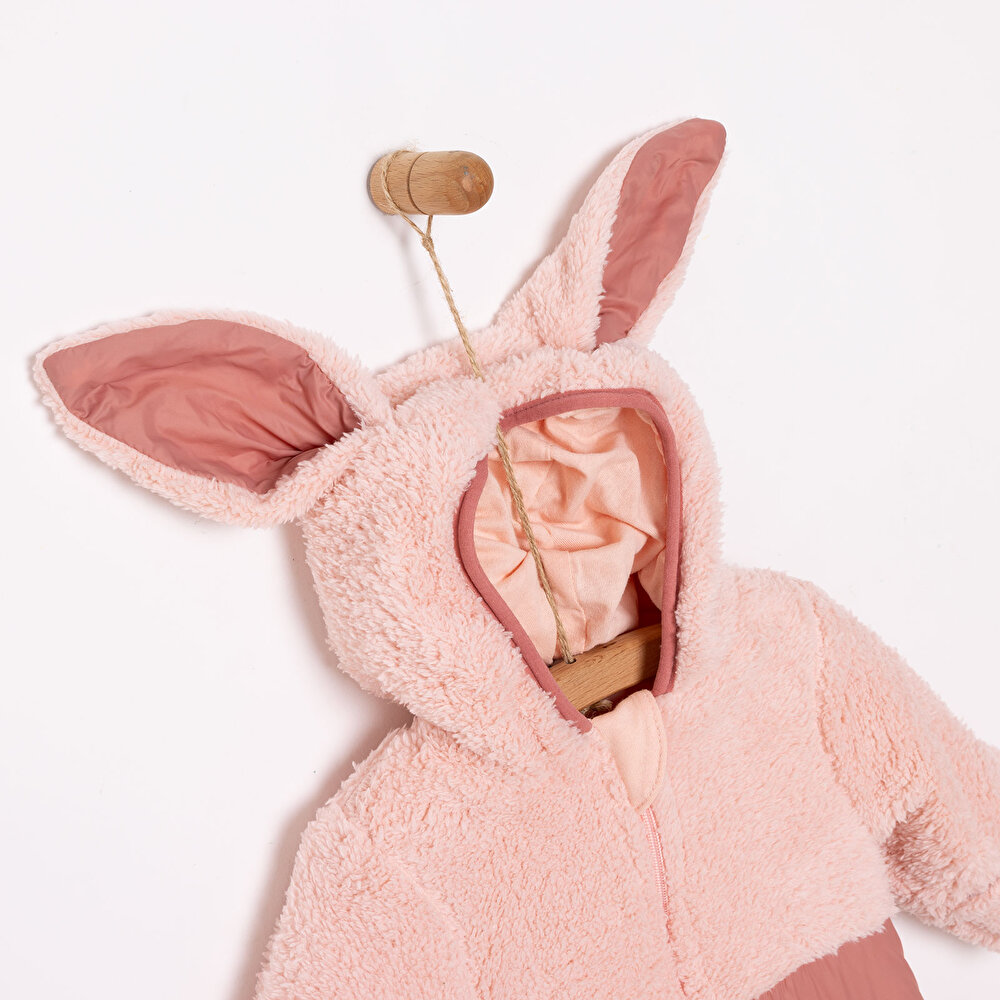 Yenidoğan Welsoft Patikli Tulum Kız Bebek