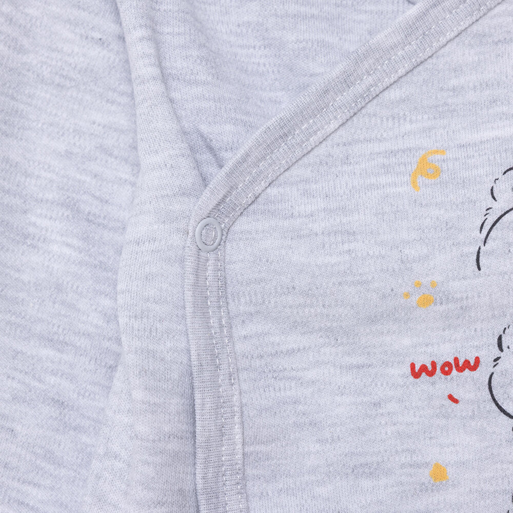 Erkek Bebek Yenidoğan Zıbın-Patikli Alt İnterlok Bisiklet Yaka Uzun Kol Patikli Paça