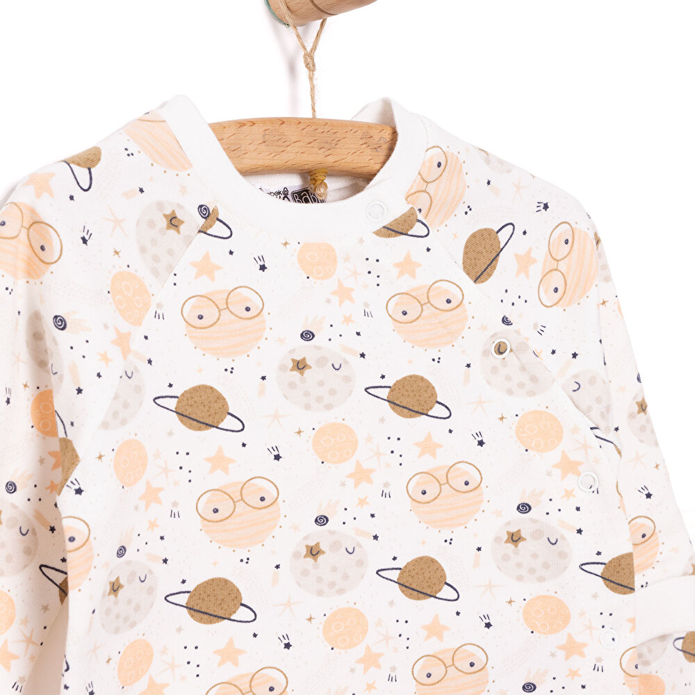 Yenidoğan Zıbın-Rahat Bel Patiksiz Alt 2li Takım Unisex