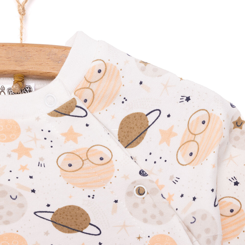 Yenidoğan Zıbın-Rahat Bel Patiksiz Alt 2li Takım Unisex