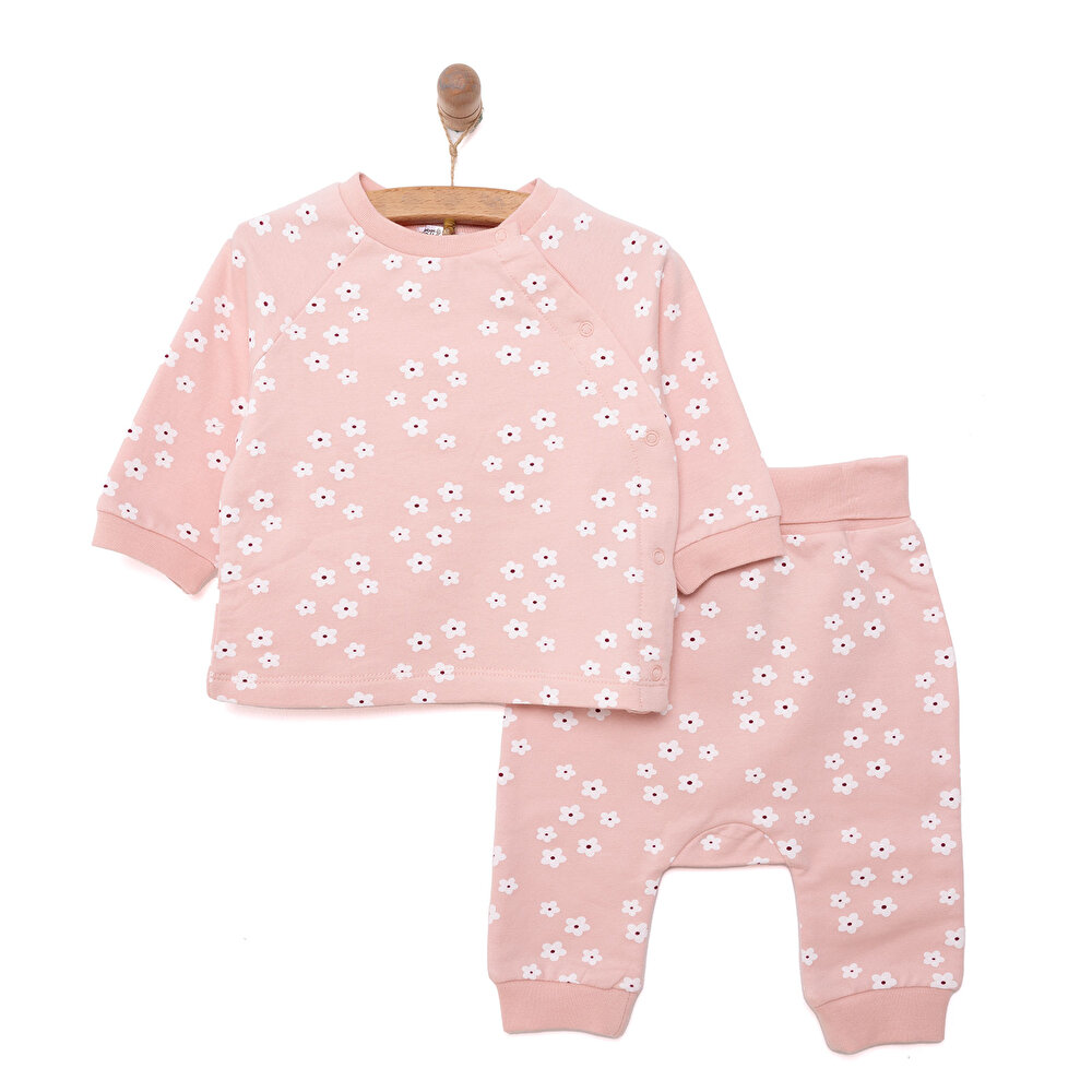 Yenidoğan Zıbın-Rahat Bel Patiksiz Alt 2li Takım Unisex