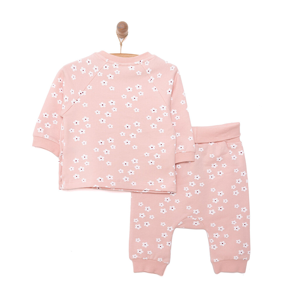 Yenidoğan Zıbın-Rahat Bel Patiksiz Alt 2li Takım Unisex