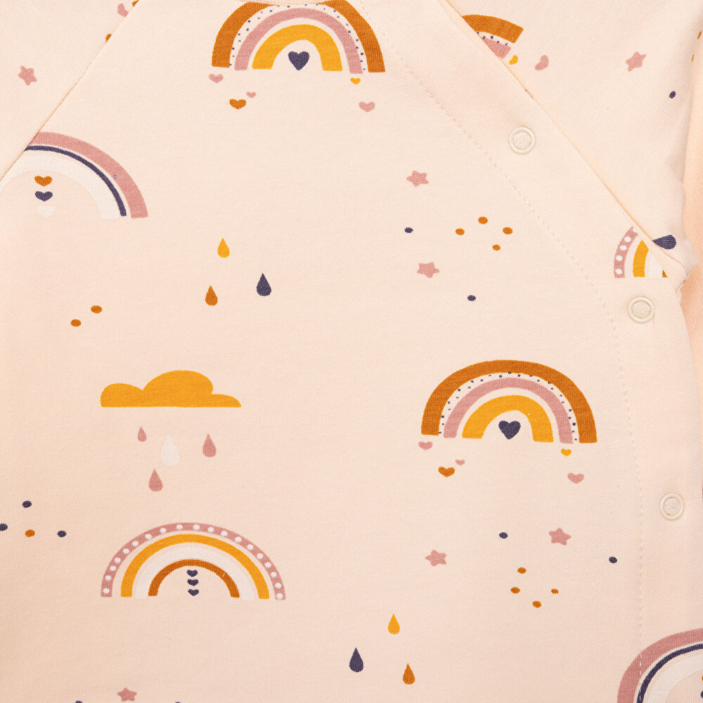 Yenidoğan Zıbın-Rahat Bel Patiksiz Alt 2li Takım Unisex