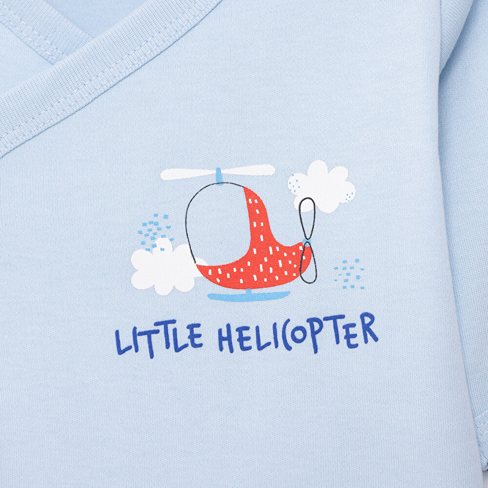 Yenidoğan Zıbın-Şapka-Patikli Alt Erkek Bebek