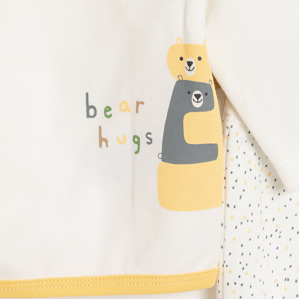 Yenidoğan Zıbın-Şapka-Patikli Alt Erkek Bebek