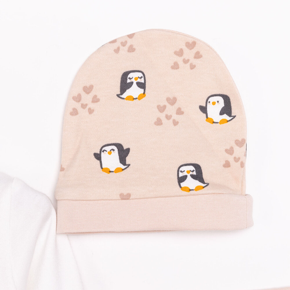 Yenidoğan Zıbın-Şapka-Patikli Alt Kız Bebek