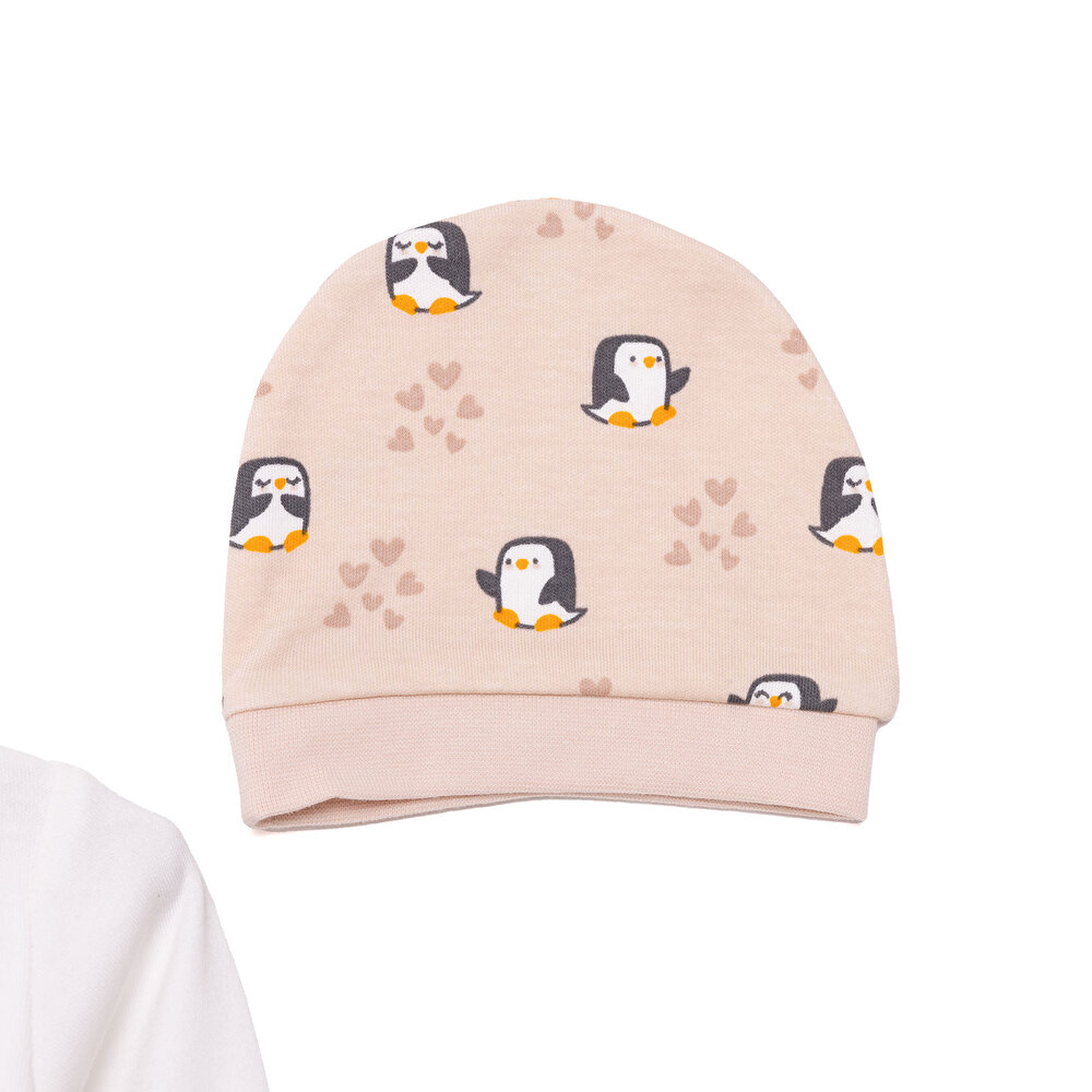 Yenidoğan Zıbın-Şapka-Patikli Alt Kız Bebek