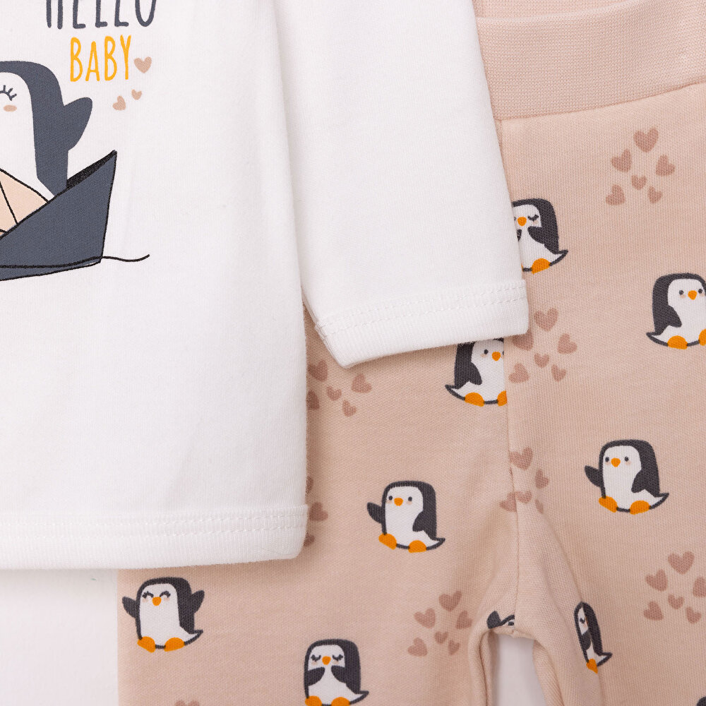 Yenidoğan Zıbın-Şapka-Patikli Alt Kız Bebek