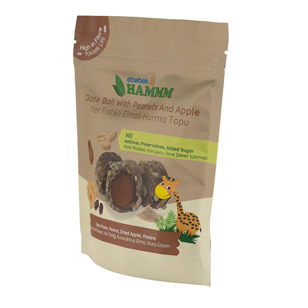 Yer Fıstıklı Elmalı Hurma Topu 72 gr.