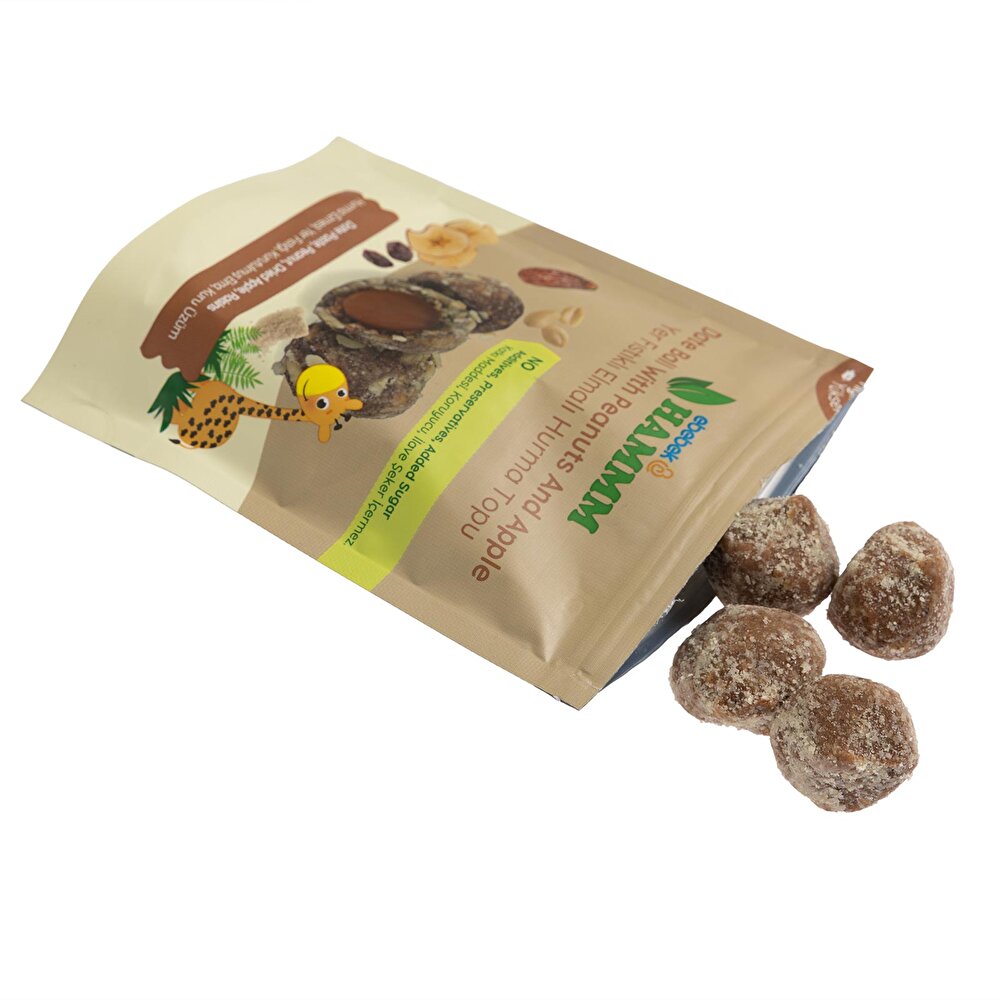 Yer Fıstıklı Elmalı Hurma Topu 72 gr.