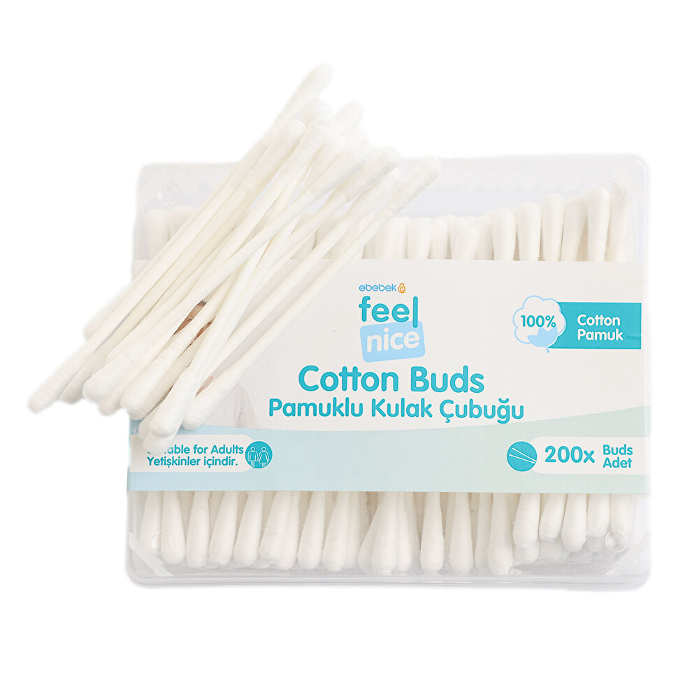 Yetişkin Kulak Çubuğu 200 Adet