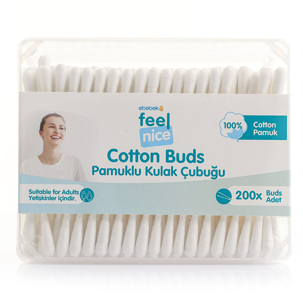 Yetişkin Kulak Çubuğu 200 Adet
