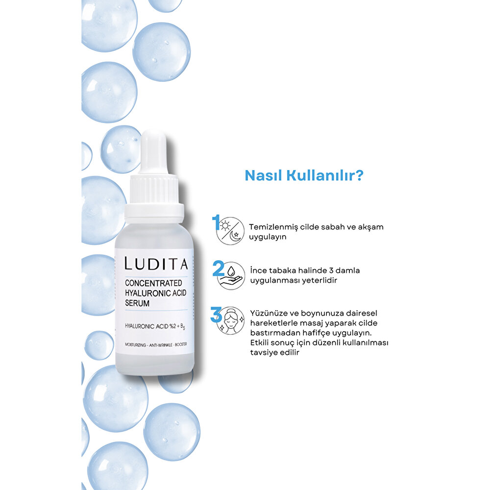 Yoğun Nemlendirici Ve Onarıcı Serum ( Hyaluronic Acid + B5 )