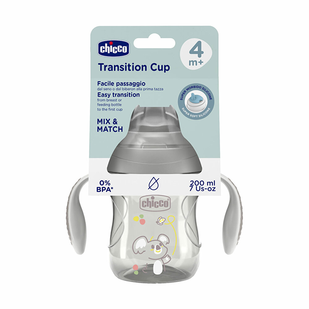 Yumuşak Uçlu Alıştırma Bardağı 4+ Ay 200 ml Unisex