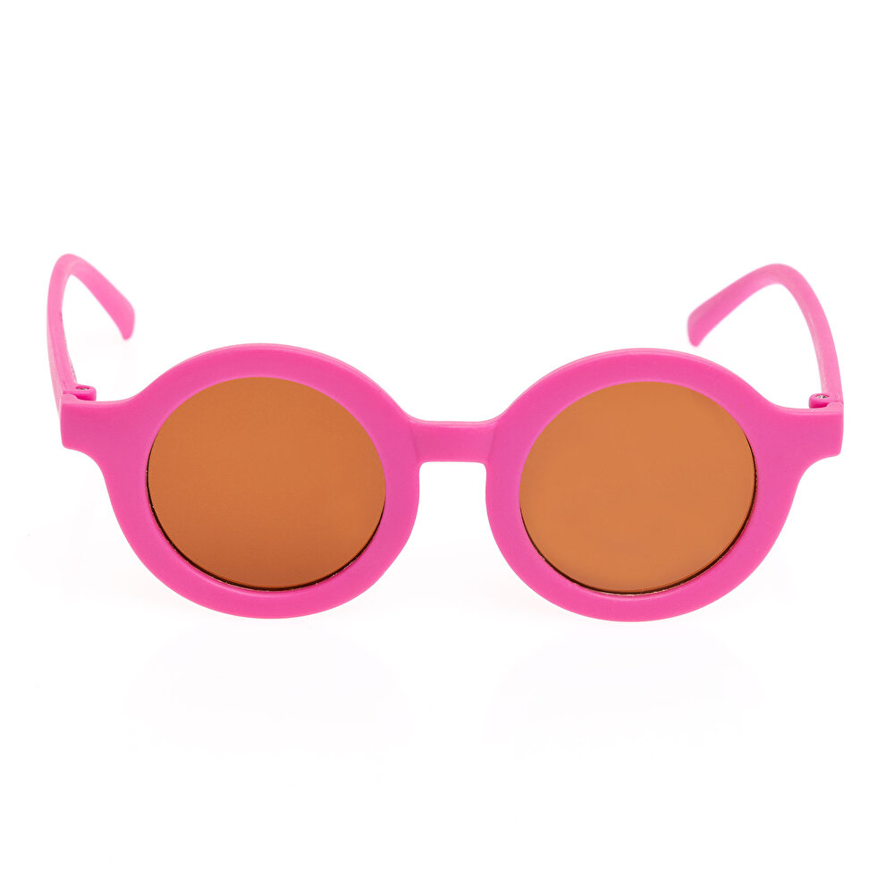 Yuvarlak Çerçeve Güneş Gözlüğü Kız Bebek Kız Bebek