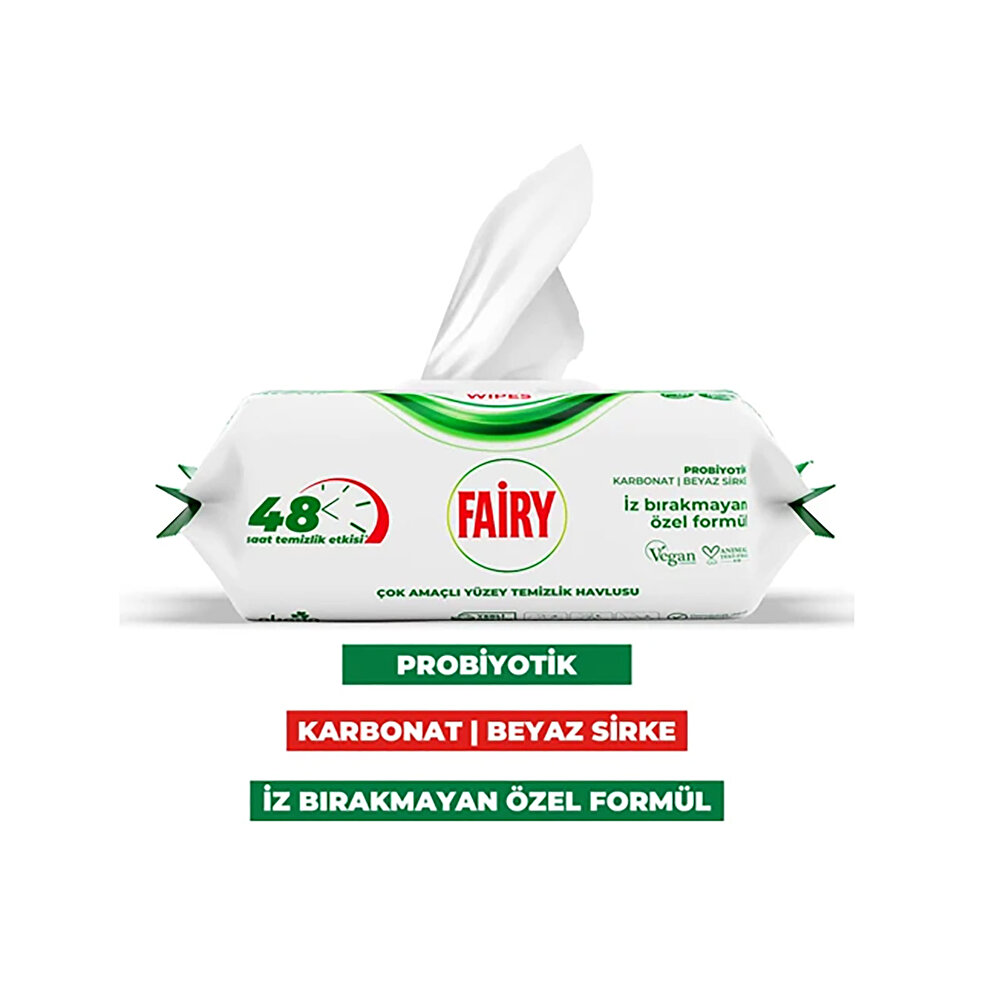 Yüzey Temizlik Havlusu Beyaz Sabunlu 100 Adet