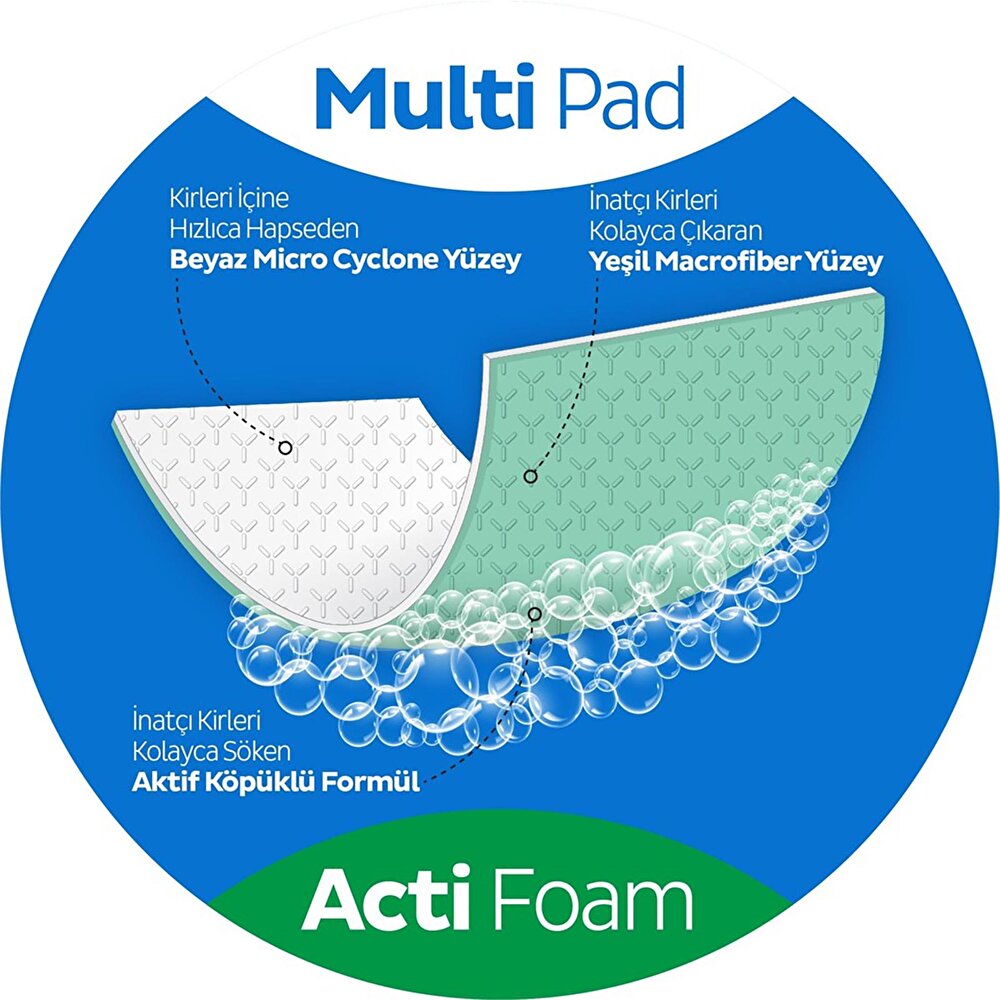 Yüzey Temizlik Mendili Kireç Sökücü 30 Adet